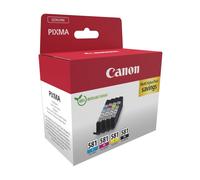 Canon CLI-581 C M Y BK Pack of 4 cartridges (Black Cyan Magenta Yellow) Genuine (Recycled Cardboard Multipack)