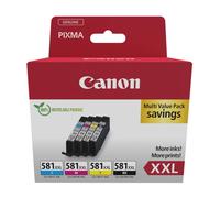 Original Canon CLI-581XXL BK/C/M/Y Extra High Capacity Ink Cartridge Multipack (