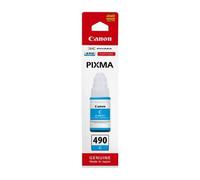 Original Canon GI-490C Cyan Ink Bottle Cartridge (0664C001)