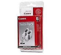 Original Canon Ink Cartridge BCI-21 Black 2-Pack for BJC 400 720 4100 4550