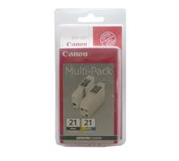 Original Canon Ink Cartridge BCI-21 Multipack Black+Color for BJC 400 455 210