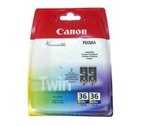 Canon 1511B018 (CLI-36) Ink cartridge color, 249 pages, 12ml, Pack qty 2