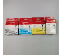 Original Canon Ink Cartridge PGI-9 BK / Cyan / Yellow / Clear Multipack 4 Pack