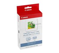 Original Canon KC-18IS Ink Cartridge & 54 x 86mm Photo Pack - 18 Labels (7429B00