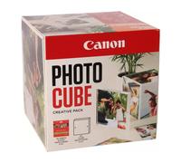 Original Canon Orange Photo Cube and Frame Plus PP-201 5x5" Photo Paper - 40 She