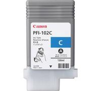 Original Canon PFI-102C Cyan Ink Cartridge (0896B001AA)