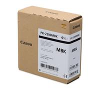 Original Canon PFI-2300MBK Matte Black Ink Cartridge (5276C001AA)