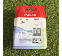Canon PG-510 / CL-511 ink cartridge 2 pc(s) Original Black, Cyan, Magenta, Yellow