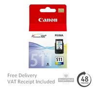 Canon CL-511 C/M/Y Colour Ink Cartridge