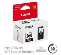 Original Canon PG560 Black Ink Cartridge - For Canon PIXMA TS7450