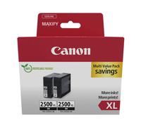 Original Canon PGI-2500XL High Yield Black Ink Cartridge Twin Pack (9254B011)