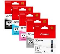 Original Canon PGI-72 Ink Cartridge Multipack (PBK/GY/PM/PC/CO)