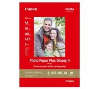 Original Canon PP-201, Glossy II Inkjet Photo Paper Plus, 265 gsm Lot