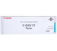 Original Canon Toner 0261B002 C-EXV 17 Cyan for iR C 4080i 4580i 5185i