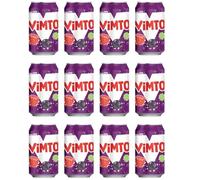 Original Carbonated Fruit Flavour Fizzy Drink Cans, 330ml, Pack of 12