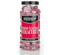 Original Chewy Centred Cola Cubes Boiled Retro Sweets Gift Jar by Berrymans Sweet Shop - Classic Sweets, Traditional Taste.