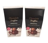 Original Chocolate Truffles Box 135g Smooth Milk Chocolate with Creamy Center Indulgent Treats Assorted Sweets Luxury Confectionery Gift Box (pack of 2 (270g in total))
