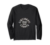 Original Cincinnati Champs Varsity PAFI2756 Long Sleeve T-Shirt