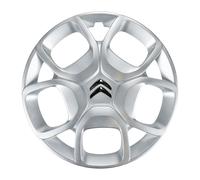 Original Citroen Jumpy Spacetourer 17 inch silver pentagon wheel cover 98108496T