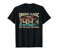 Original Classic Born 1983 And The Saga Continues Birthday T-Shirt