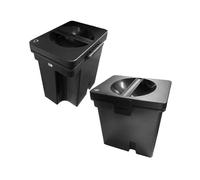 Original Clean Water Tank，Dirty Water Tank，Compatible for Roborock Qrevo Edge 2, Robot Vacuum Cleaner Accessories(Set 2)