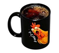 Original Coffee Cups, Ceramic Chicken 350 ml with Comfort Handle, Mug for Water and Coffee, for Tea, Milk, Water, Juice, Men, Women, Birthday, Christmas, Home, Office, School, Dorm