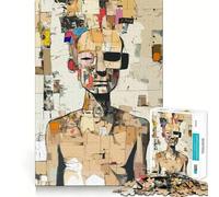 Original Collage Portrait Jigsaw Puzzles for Adults1000 Pieces Strong Logic Toy Tension Relief Clear Edge Premium Gift (50x75cm)