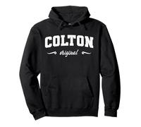 Original Colton California Retro Hometown Name Colton Pullover Hoodie