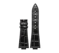Original Compatible With Tissot PRX Super Player Cowhide Strap T137407 Classic 1853 Replacement Band For Men/Women(Black No button)