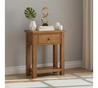 Original Console Table - 1 Drawer - Rustic Oak