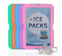 Original Cool Pack - Slim & Long-Lasting Reusable Ice Pack Freezer Blocks for Coolers, Lunch Boxes, Beach, Camping, Fishing - Cooler Accessories for Fresh & Cold Food Storage