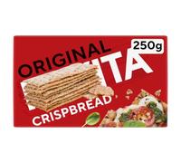 Original Crisp Bread 250G, Wholegrain Rye Crispbread, High in Fibre for a Healthy Gut, Low in Saturated Fat, Free From Artificial Preservatives