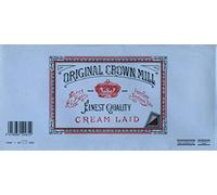Original Crown Mill Classic Line DL Texture Laid Envelope - Blue (Pack of 25)