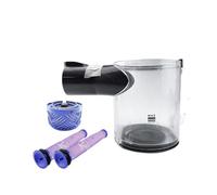 Original Cyclone Dust Collector Motor Head, Filter Bucket， Replacement Accesories .Compatible For Dyson. V6 Dust Bin Parts (Color : V6 A interface-01)