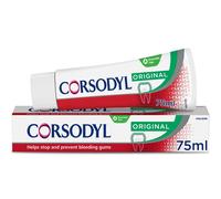 Corsodyl Toothpaste Original, Daily Gum Care, Help stop and Prevent Bleeding Gums, 75ml