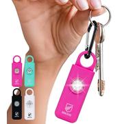 Original Defense® Siren Self-Defense Alarm (Magenta) - 130 dB Keychain Alarm with LED Strobe Light for Women, Children, and Elderly - Police Recommended