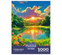 Original Design 1000 Pieces Jigsaw Puzzles For Adults Challenging Game Stress Relieving Entertainment Exercise The Memory of The Brain for Men, Women, Elders, Seniors 38x26cm/1000pcs