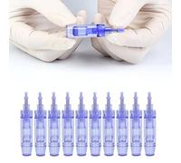 Original Disposable Replacement Cartridges Needles, Compatible With Dr. Pen Ultima A1 Dermapen, Bayonet Slot (10/20/30 pcs),20PCS,12PIN