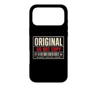 Original Do Not Copy Vintage Barcode Design Case for iPhone 17 Pro Max