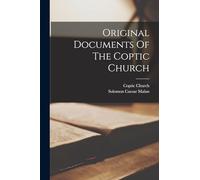 Original Documents Of The Coptic Church