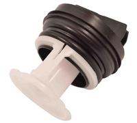 Hotpoint Original Washing Machine Drain Pump Plug, Black, Plastic or Metal, C00297161, 482000023381