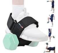 Original Dumbbell Foot Attachment, Dumbbell Attachment for Weight Lifting, Tibialis Trainer, Kettlebell Converter, Leg Equipment for Leg Curls, Hamstring Curls, Leg extensions