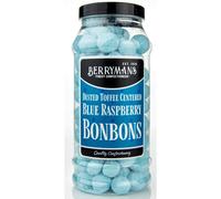 Original Dusted Toffee Centered Blue Raspberry BonBons Retro Sweets Gift Ja