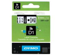 Original Dymo 40913 Black on White 9mm x 7m D1 Label Cartridge (S0720680)