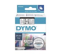 Dymo 53713 D1 Labelmaker Tape 24mm x 7m Black on White S0720930
