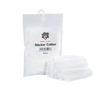 Original E Cig Vapor Cotton Hardcover Vape Cotton 30pcs/60pcsPack Vape Accessories Organic Vape Cotton Wick and Thread Ready Easy to Install Vape Wicking Cotton for RDA RTA RTDA Atomizer (60pcs)