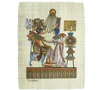 Original Egyptian Papyrus Aged Ramesses II Against the Enemies, 33x44cm