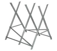 Original Einhell Chainsaw Holder (Accessories Suitable for Working with Chainsaws, Metal, Maximum Load Capacity 200 kg, for Logs up to Diameter 300 mm, Profile Thickness 2.5 mm)