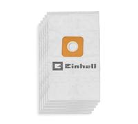 Original Einhell Fleece Bags 10 L (Suitable for Einhell Cordless Wet/Dry Vacuum Cleaner with 10 Litre Container, High Filter Performance, 10 L Volume, Pack of 5)