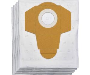 Original Einhell fleece dirt collection bag, 40 L (suitable for Einhell wet-dry vacuum cleaners with container volume of 40 litres, pack of 5)